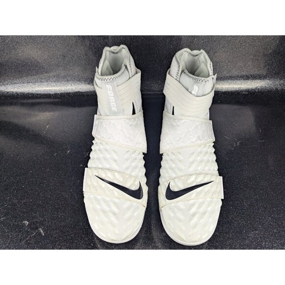 Nike Force Savage Elite 2 White Black Football Men\'s Size16 Detachable Spike NEW main image 5